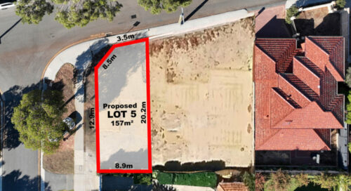 Rare Corner Lot with Dual Frontage in Nedlands – Secure Your Future Today